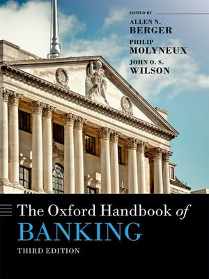 cover image of The Oxford Handbook of Banking